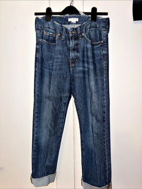 Good American Good Waist High Rise Jeans Blue Waist 6/28